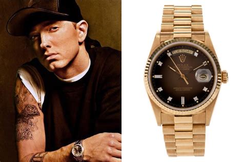 eminem rolex price|eminem g shock collection.